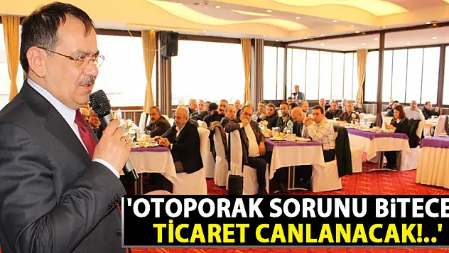 Mustafa Demir, iş insanlarına seslendi