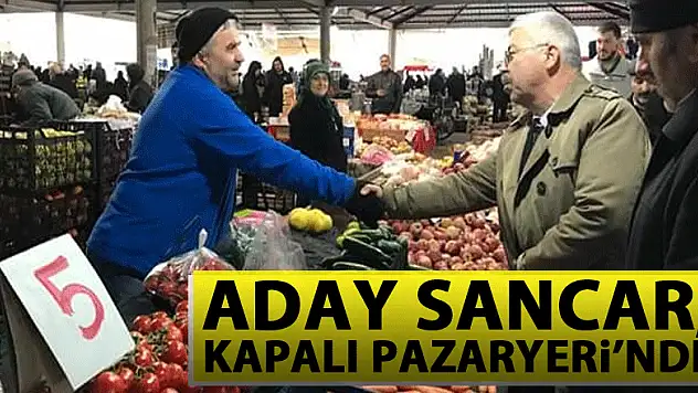 Aday Sancar, Kapalı Pazaryeri'nde