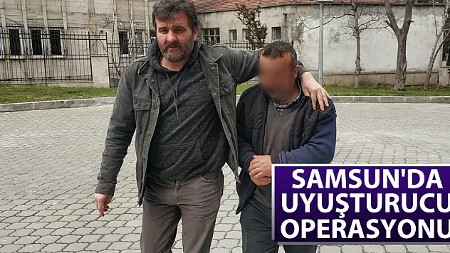Samsun'da uyuşturucu operasyonu: 4 gözaltı