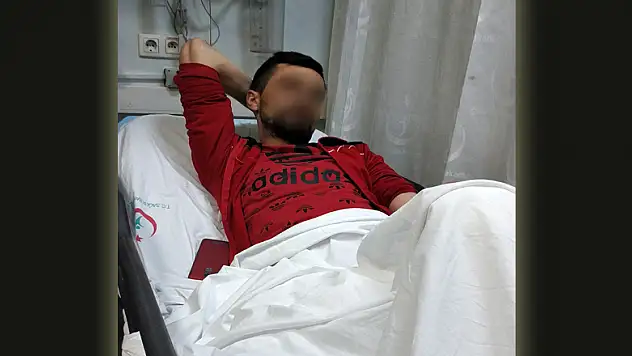  Tespihini koparan şahsın silahlı saldırısında yaralandı 