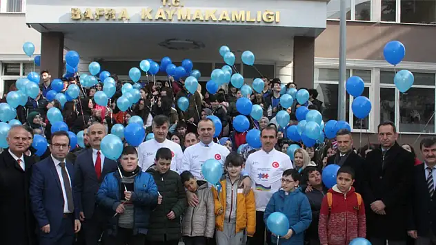  Bafra'da Otizm Farkındalık Günü etkinliği 
