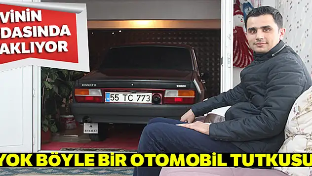 Yok böyle bir otomobil tutkusu