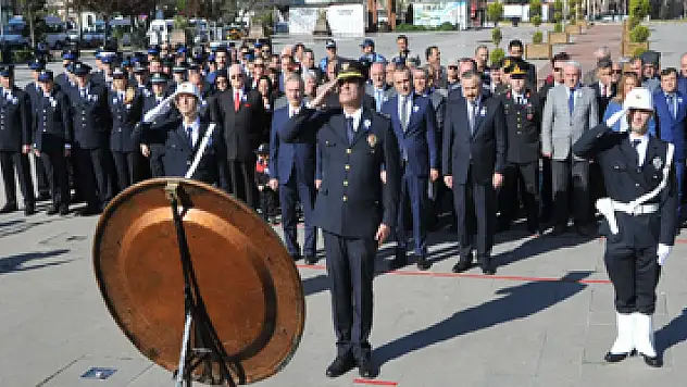 Bafra'da Polis Haftası töreni