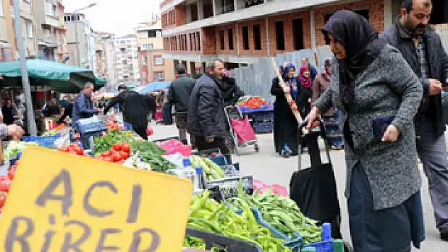Pazarda biber de 'acı' fiyatlar da 