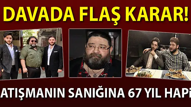Samsun'da 3 kişinin öldüğü silahlı çatışmanın sanığına 67 yıl hapis