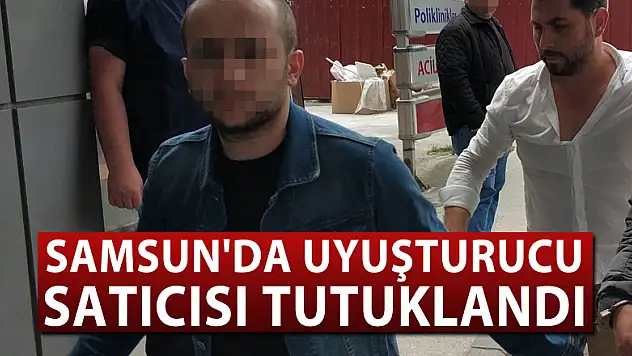 Samsun'da uyuşturucu satıcısı tutuklandı