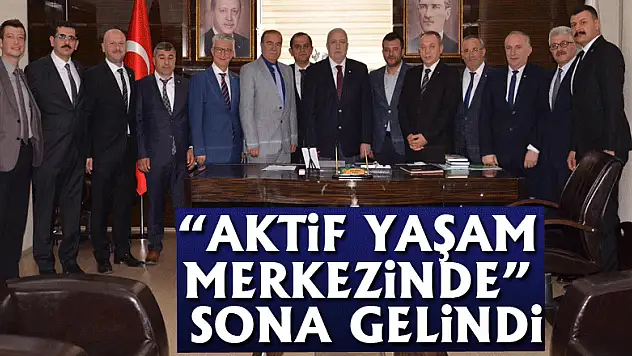  'AKTİF YAŞAM MERKEZİNDE' SONA GELİNDİ