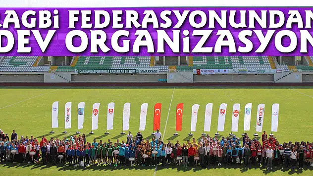 RAGBİ FEDERASYONUNDAN DEV ORGANİZASYON