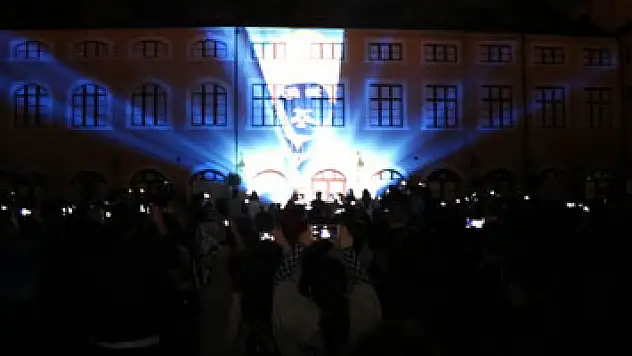 19 Mayıs mapping gösterisi duygulandırıp, gururlandırdı