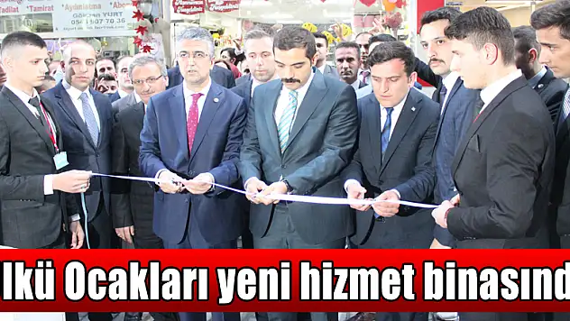 Ülkü Ocakları yeni hizmet binasında