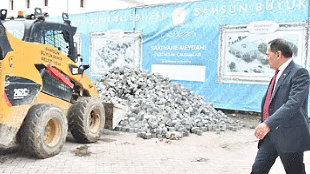 Saathane esnafından Başkan Mustafa Demir'e teşekkür