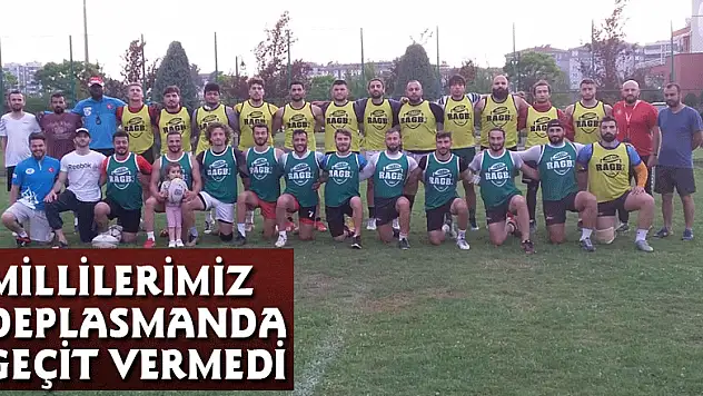 MİLLİLERİMİZ DEPLASMANDA GEÇİT VERMEDİ