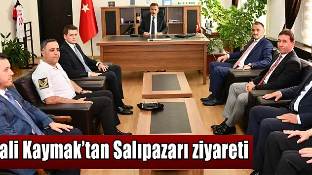 Vali Kaymak'tan Salıpazarı ziyareti