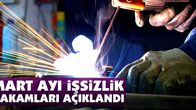 Mart ayı işsizlik rakamları açıklandı