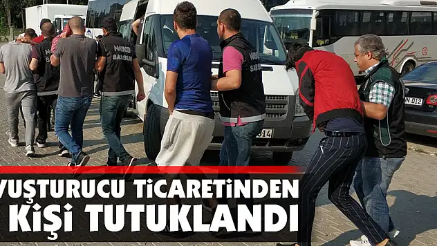 Samsun'da uyuşturucu ticaretinden 7 kişi tutuklandı