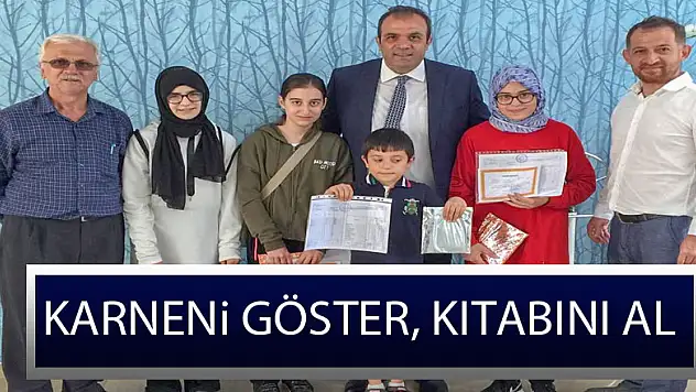 Karneni göster, kitabını al