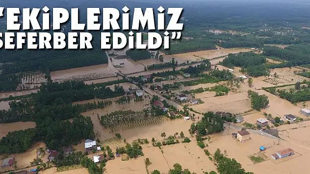 Başkan Demir: 'Ekiplerimiz seferber edildi'