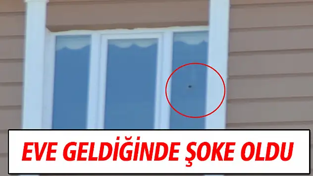 Eve geldiğinde şoke oldu   