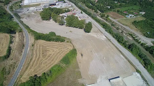 İlkadım'da kurban pazar yeri hazırlıkları hız kazandı 