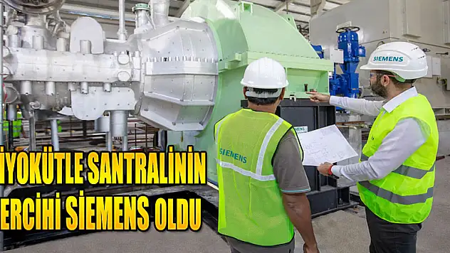 Türkiye'nin en büyük ikinci biyokütle santralinin tercihi Siemens oldu     