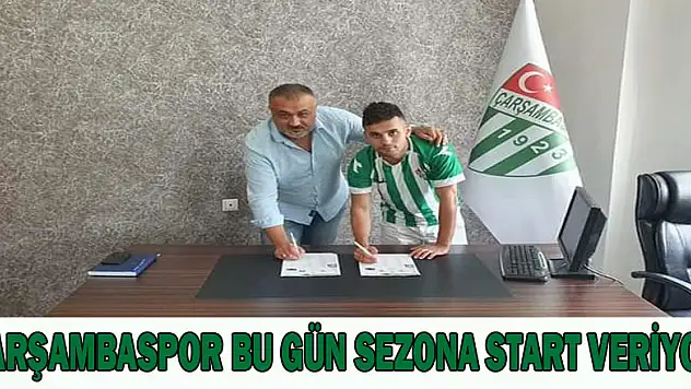 Çarşambaspor bu gün sezona start veriyor.