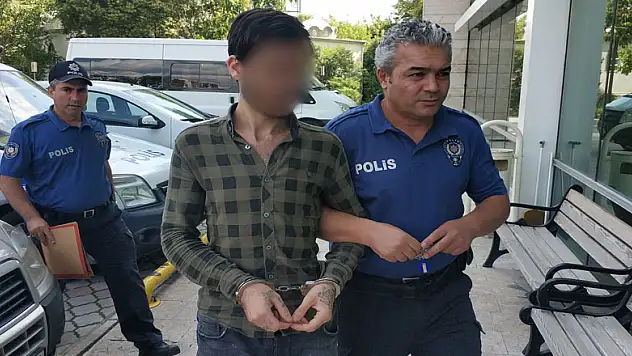 Cep telefonu gasbına gözaltı 