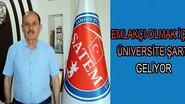 Emlakçı olmak için üniversite şartı geliyor 