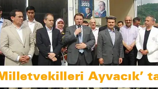 Milletvekilleri Ayvacık' ta