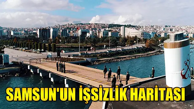 Samsun'un işsizlik haritası    