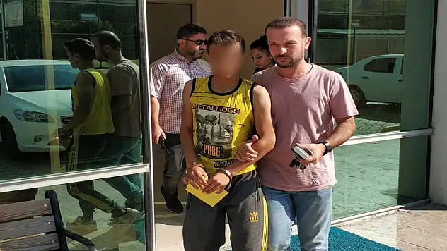 Büfeden hırsızlık yapan genç tutuklandı