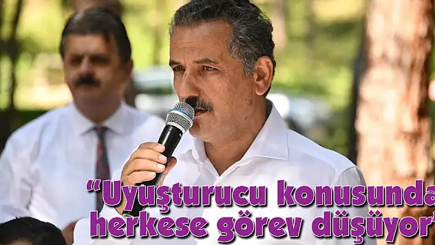 Vali Kaymak: 'Uyuşturucu konusunda herkese görev düşüyor'