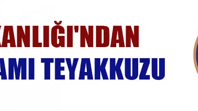 İçişleri Bakanlığı'ndan Kurban Bayramı teyakkuzu