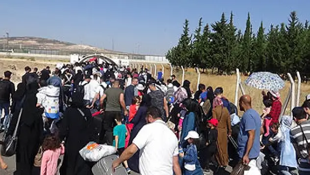 Bayrama giden Suriyelilerin sayısı 33 bin oldu