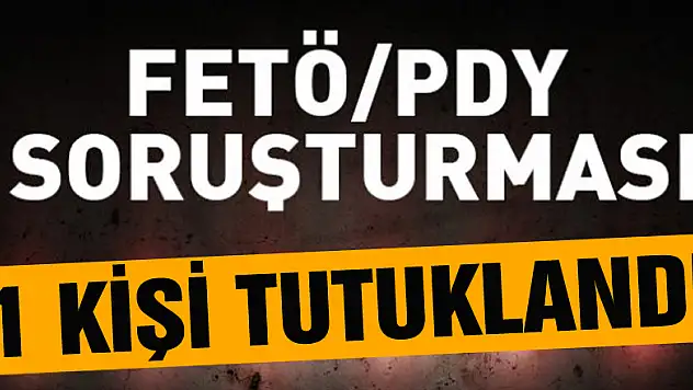  FETÖ'nün örgüt evinde yakalanan şahıs tutuklandı 