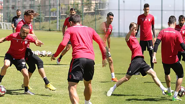  Samsunspor Erzurum kampındaki ilk antrenmanını yaptı 