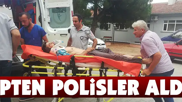 İpten polisler aldı  