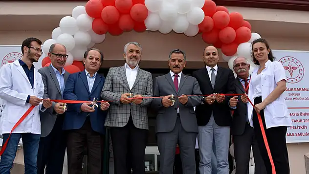 OMÜ Pelitköy Aile Sağlığı Merkezi Açıldı