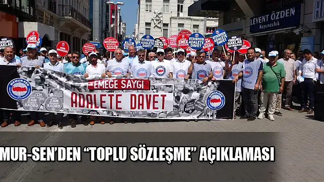 Memur-Sen'den 'toplu sözleşme' açıklaması 