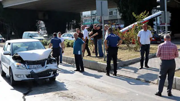 Samsun'da trafik kazası: 1 yaralı