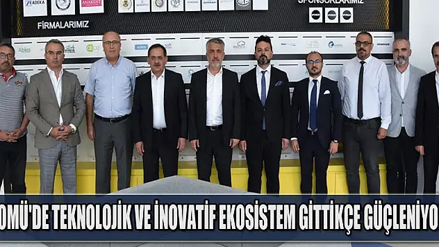 Rektör Bilgiç: 'OMÜ'de teknolojik ve inovatif ekosistem gittikçe güçleniyor'  