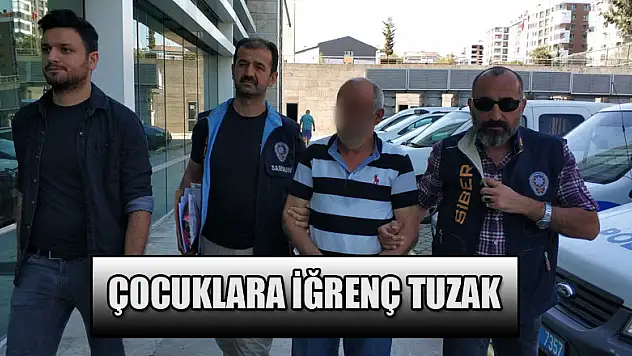 Sosyal medyada çocukları porno tuzağına düşürmek isteyen şahıs yakalandı  