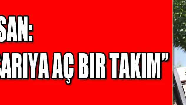 Alsan: 'Samsunspor başarıya aç bir takım' 