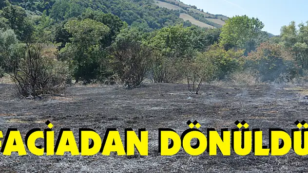 Arazisinde temizlik yapan  şahıs faciaya neden oluyordu  