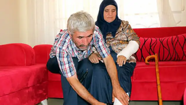 Yaşlı kadını otomobille ezip, damadını da dövdüler iddiası