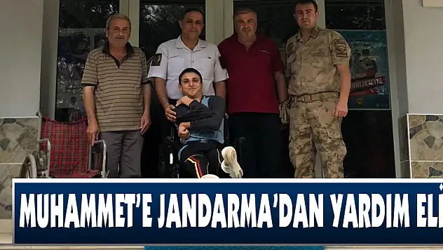 Muhammet'e Jandarma'dan yardım eli