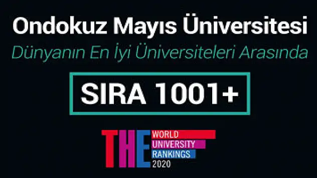 OMÜ dünya sıralamasındaki yerini korudu