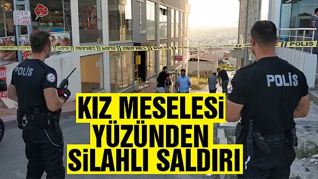 Kız meselesi yüzünden silahlı saldırı: 2 yaralı