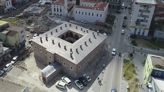 511 yıllık Taşhan'ın restorasyonu tamamlandı