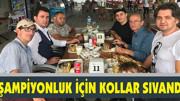 Şampiyonluk için kollar sıvandı