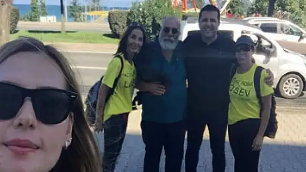 LÖSEV için Samsun'dan Sarp'a kadar yürüyor